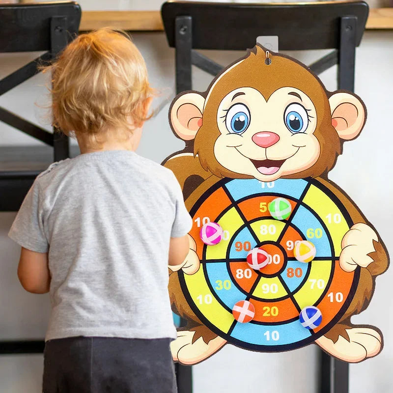Velcro Dart Board Children's Toy | Children's Montessori and Sensory Toy