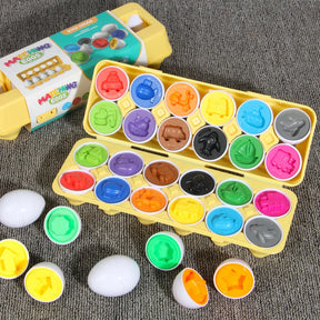 Montessori Egg Puzzle | Children's Sensory Toy