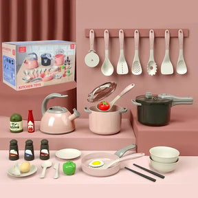 Kids Play Cooking Set | Children's Role Play Toy