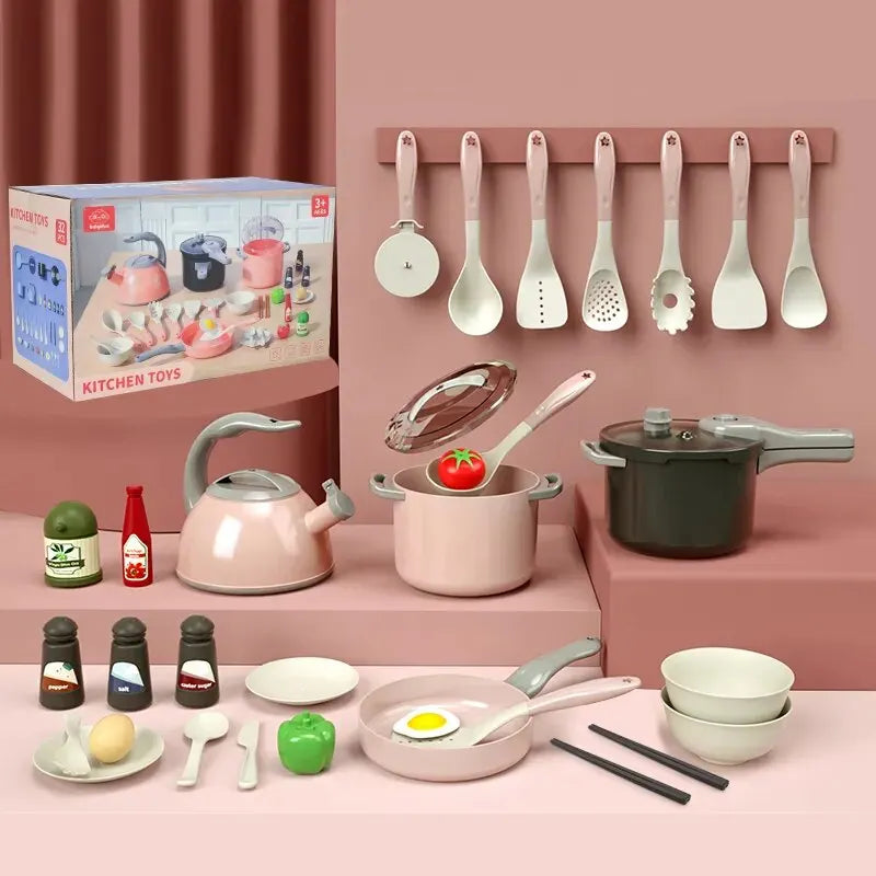Kids Play Cooking Set | Children's Sensory and Role Play Toy