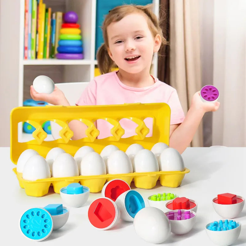 Montessori Egg Puzzle | Children's Sensory Toy