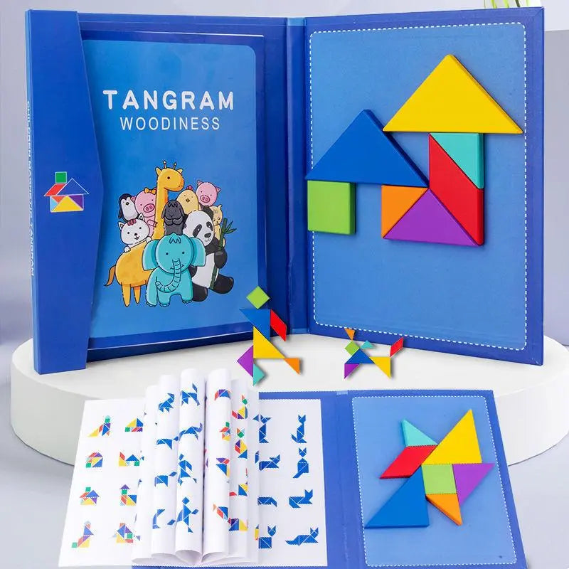 Magnetic Tangram Puzzle