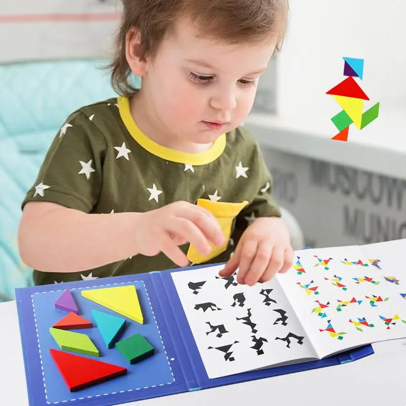 Magnetic Tangram Puzzle