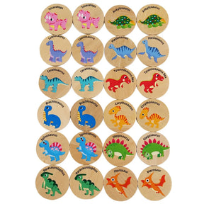 Dinosaur Matching and Memory Game | Children's Montessori Toy