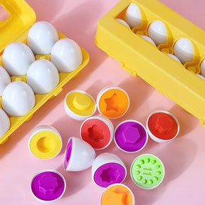 Montessori Egg Puzzle | Children's Sensory Toy