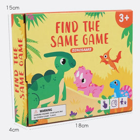 Dinosaur Matching and Memory Game | Children's Montessori Toy