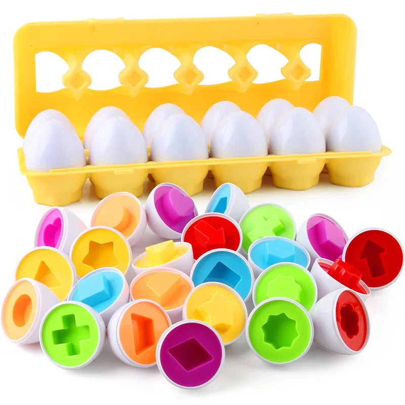 Montessori Egg Puzzle | Children's Sensory Toy